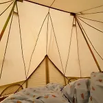 Lyxtält Big Tent With Real Beds And Ocean View