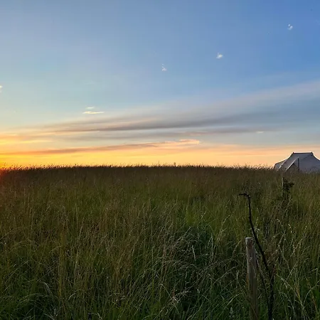 Big Tent With Real Beds And Ocean View Stege