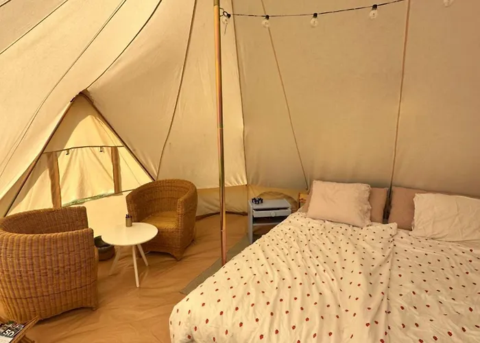 豪华帐篷 Big Tent With Real Beds And Ocean View *